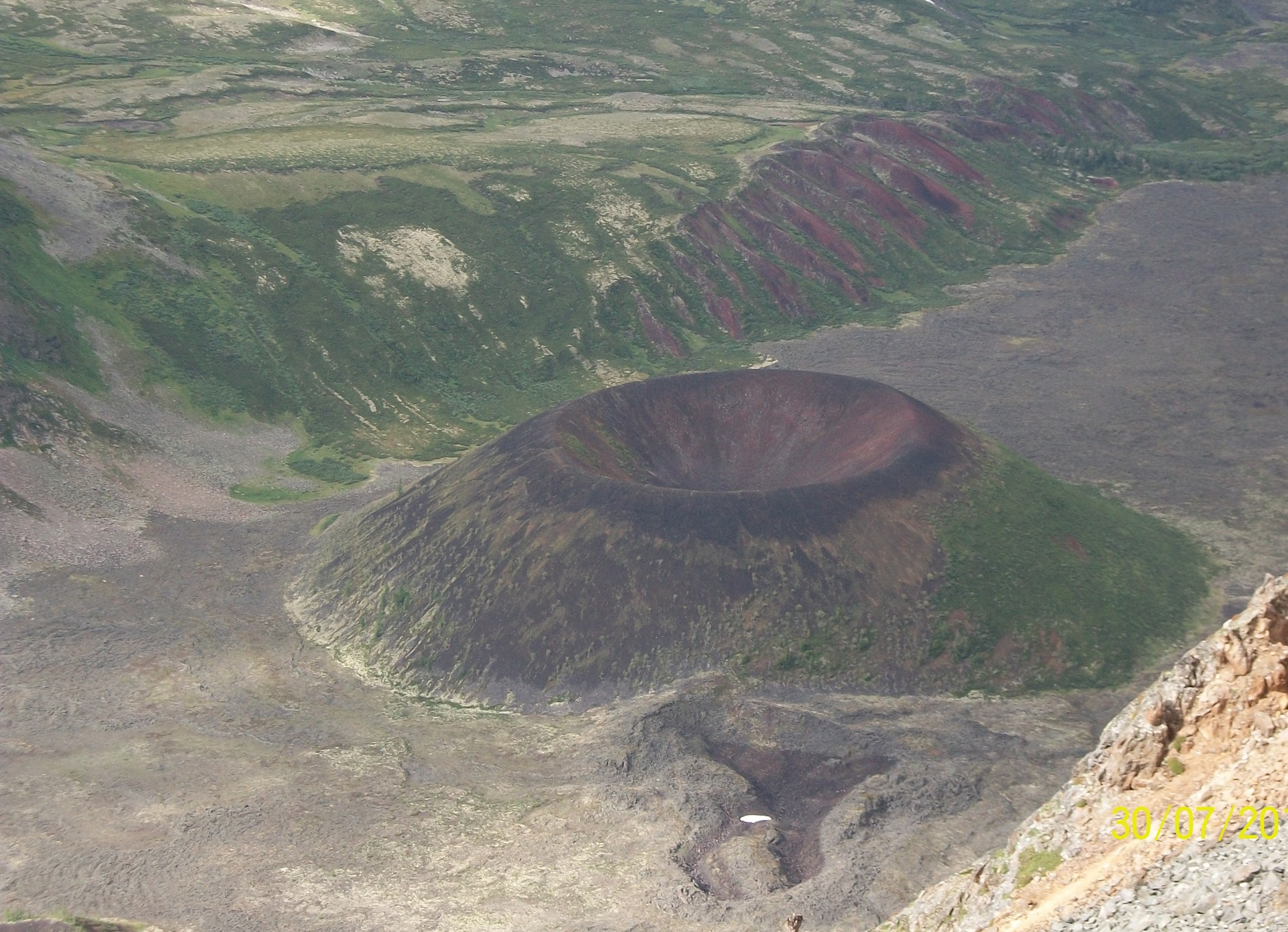 Потухший вулкан Барановский