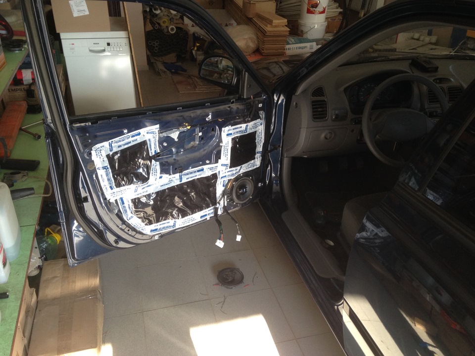 Замена передних колонок — Hyundai Accent (2G), 1,5 л, 2008 года ...