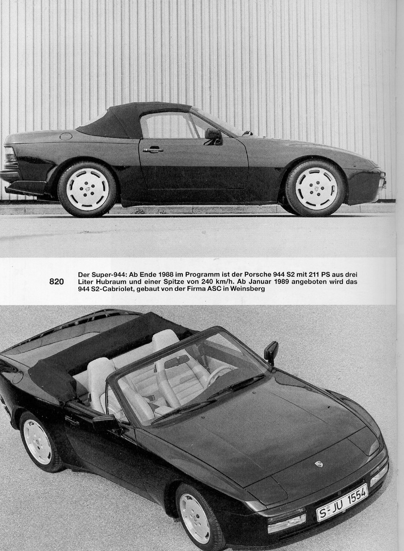 Порше-книга. 944 — Porsche 944, 2,5 л, 1987 года | просто так | DRIVE2