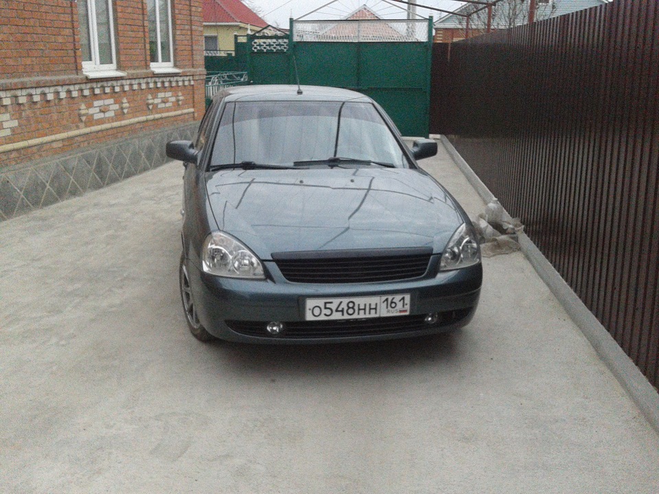 поставил бампер — Lada Приора хэтчбек, 1,6 л, 2011 года | своими руками ...