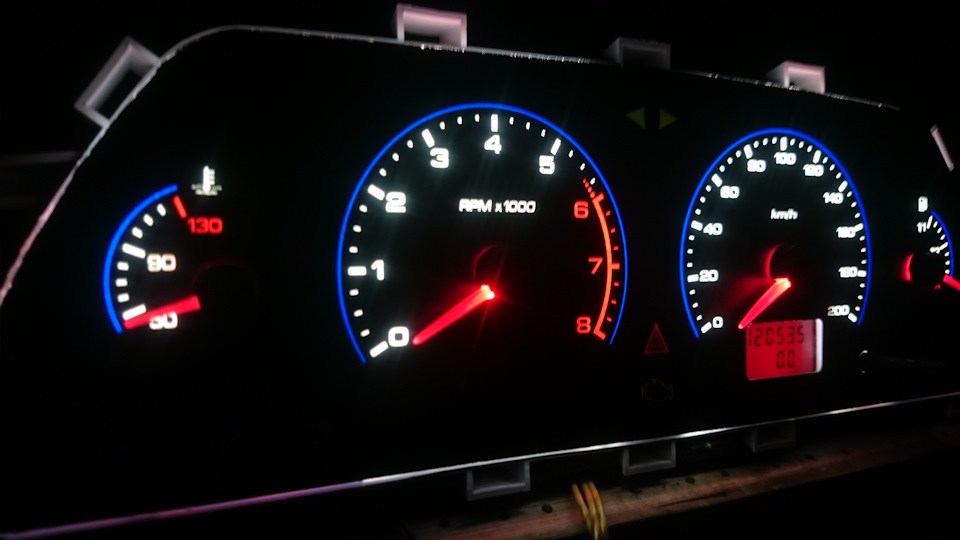 Пересвет приборной панели Ваз 2112 — Comfort light на DRIVE2