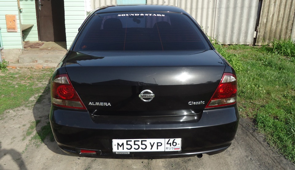 nissan almera classic тонировка фар