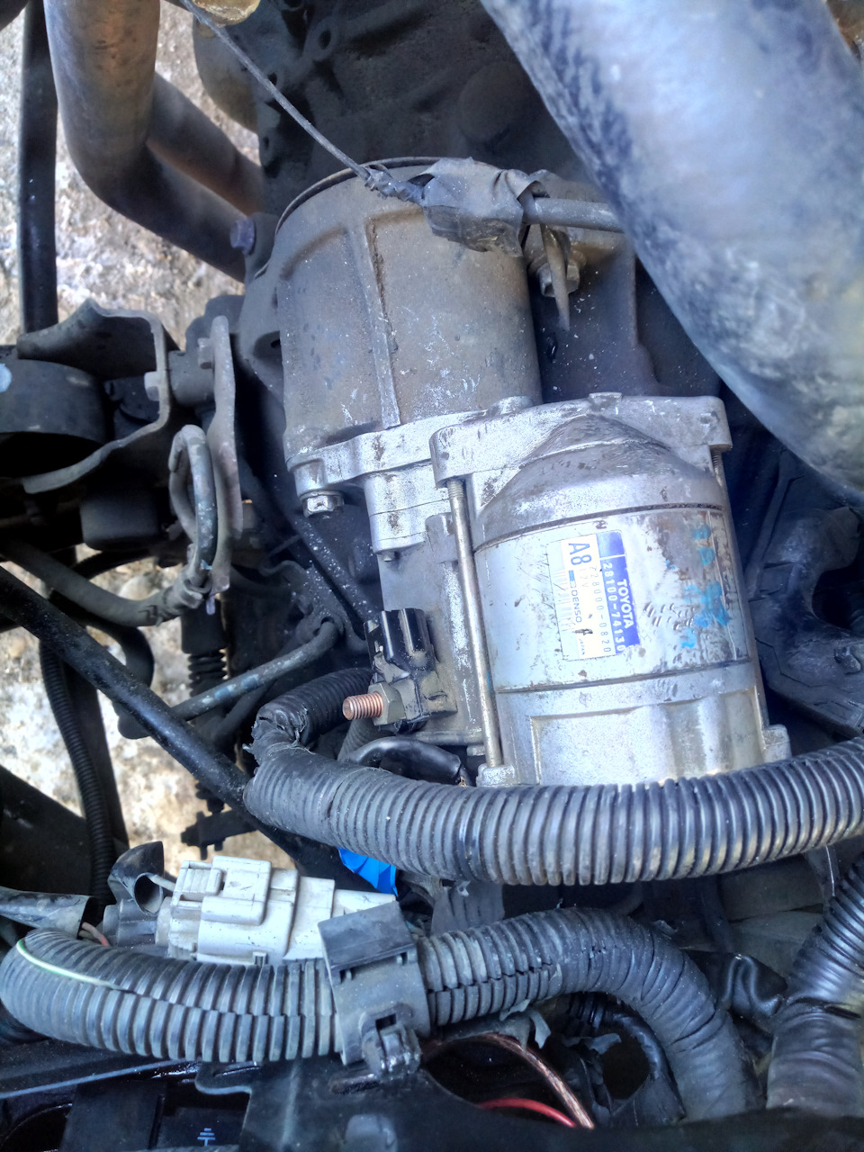 Стартер — Toyota Camry (V30), 2 л, 1991 года | своими руками | DRIVE2