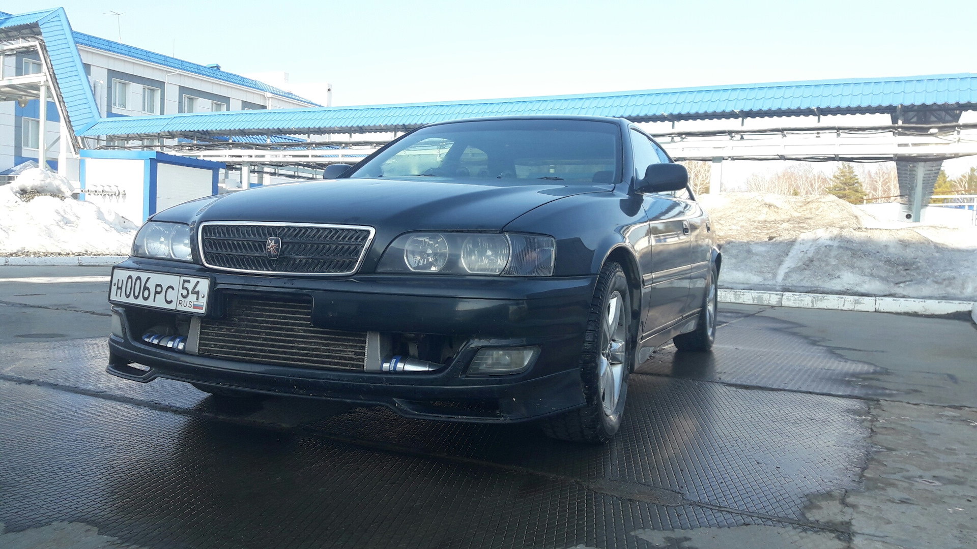 Установка родных обвесов tourer — Toyota Chaser (100), 2,5 л, 1999 года |  стайлинг | DRIVE2