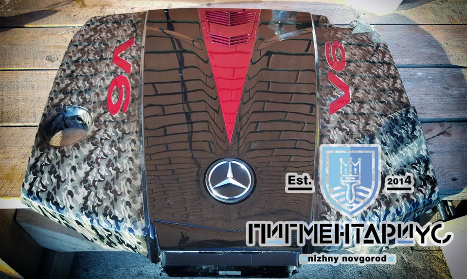 Крышка двигателя Mercedes benz GL x166. — Автоателье | ПИГМЕНТАРИУС на ...
