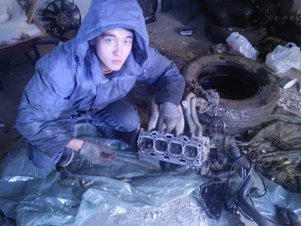 Пробило прокладку под головкой — Mitsubishi Galant (6G), 1,6 л., 1989 ...
