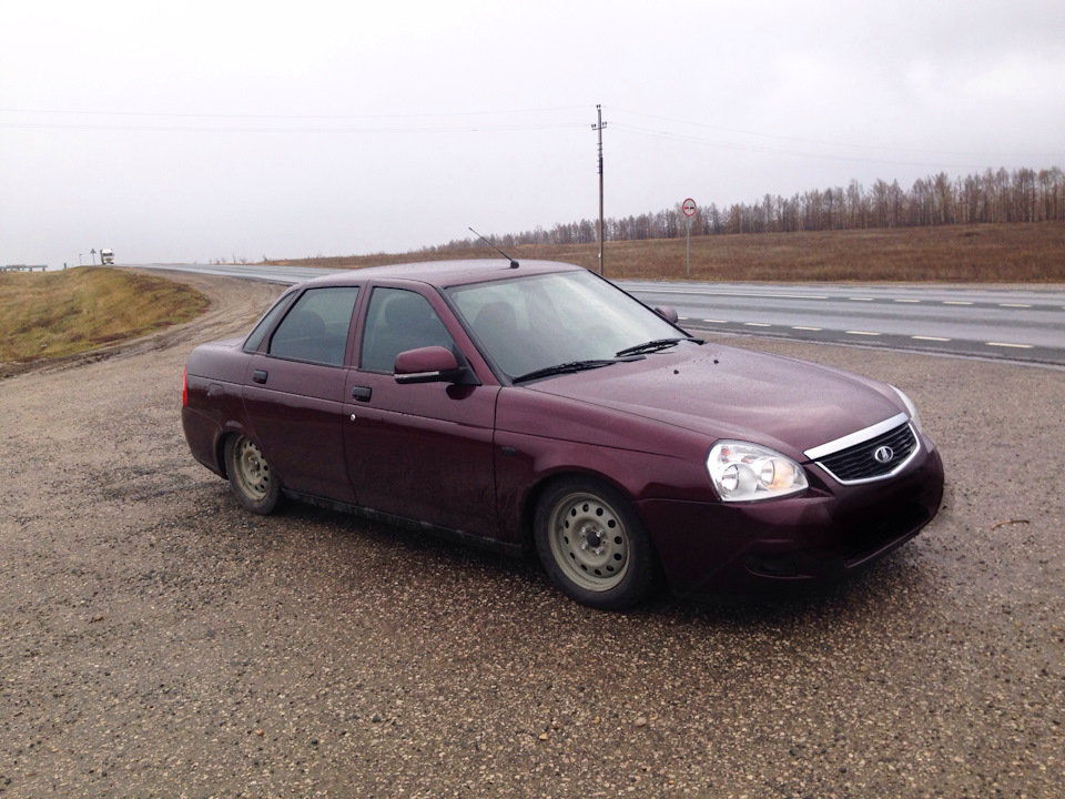 Приора баклажан фото Забрал(Работе Давольный) - Lada Приора седан, 1,6 л, 2011 года просто так DRIVE2