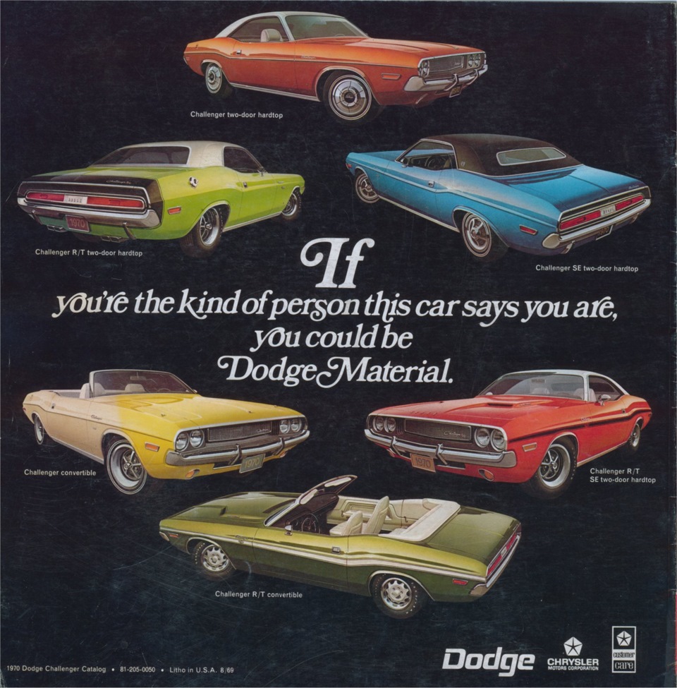 Dodge Challenger 1970 — DRIVE2