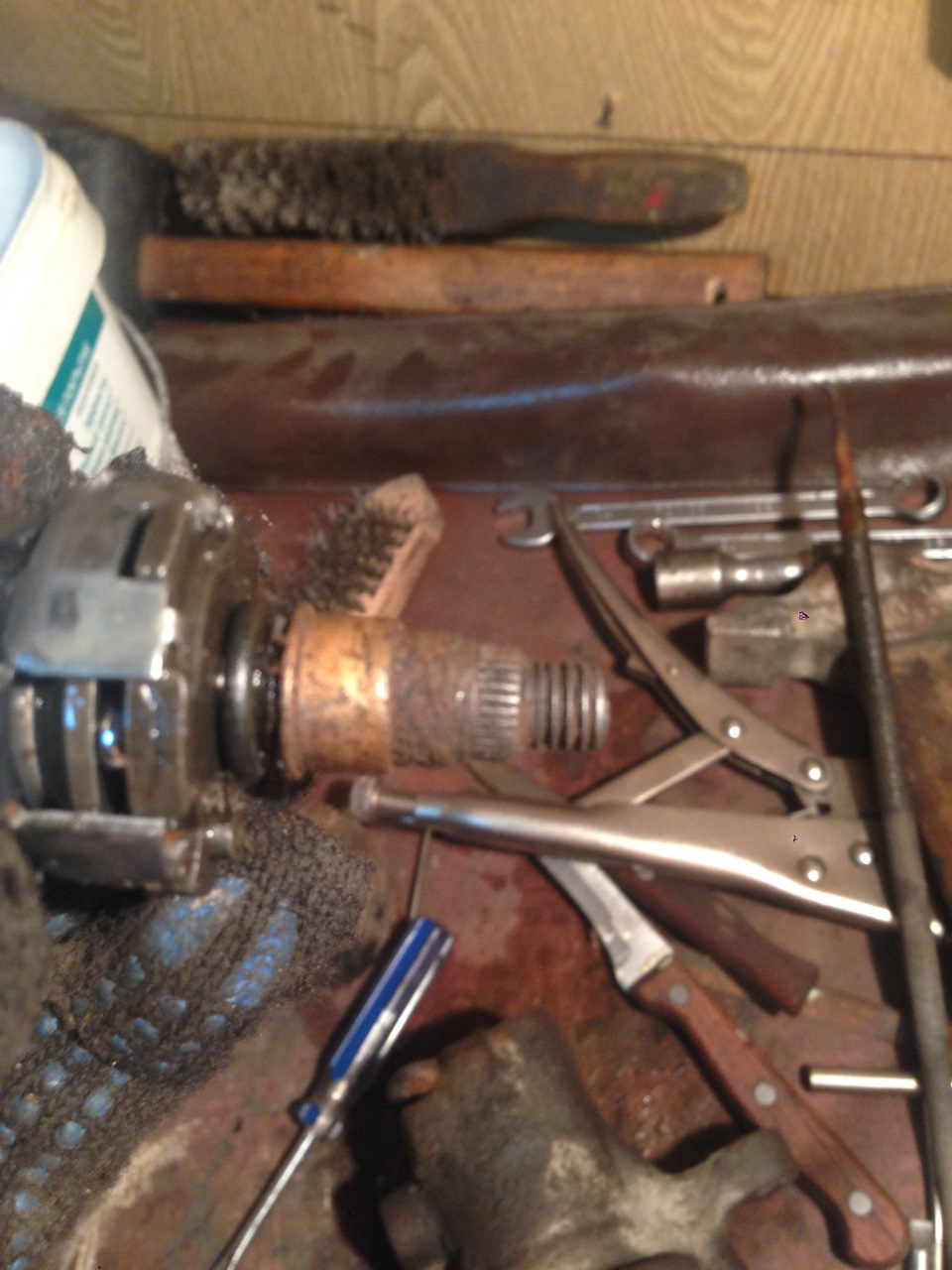 До обработки — Honda Accord (7G)