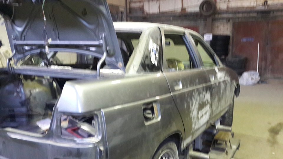 Кузовной Ремонт моей ДЕсять Дядя Коля лучший Жестер) — Lada 21104, 1,6 ...