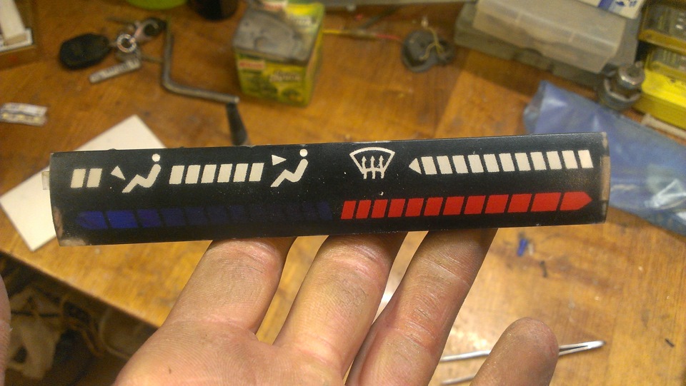 Подсветка регулировки печки — Lada 2113, 1,6 л, 2007 года | электроника ...