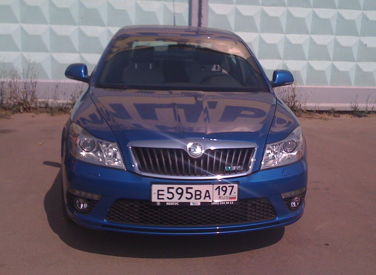 поставил на учет в ГИБДД — Skoda Octavia RS A5 Mk2, 2 л, 2010 года |  наблюдение | DRIVE2