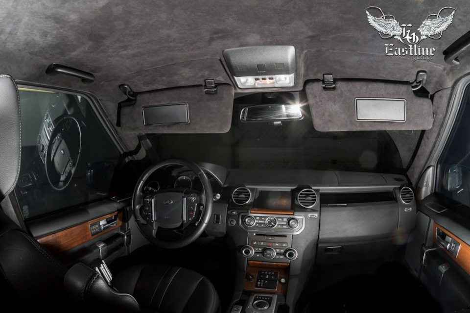 Как снять потолок land rover discovery