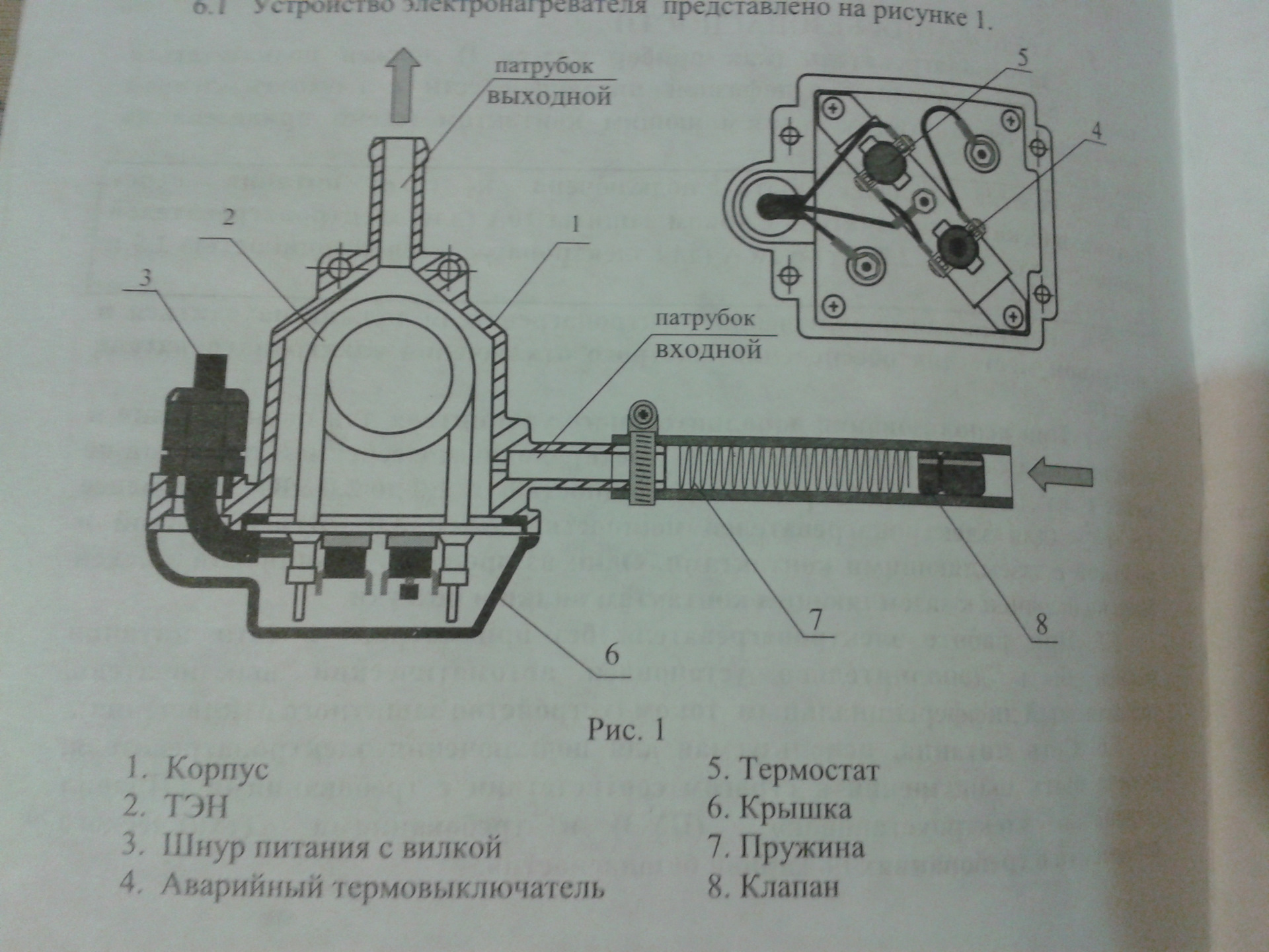 принцип работы котла подогрева двигателя