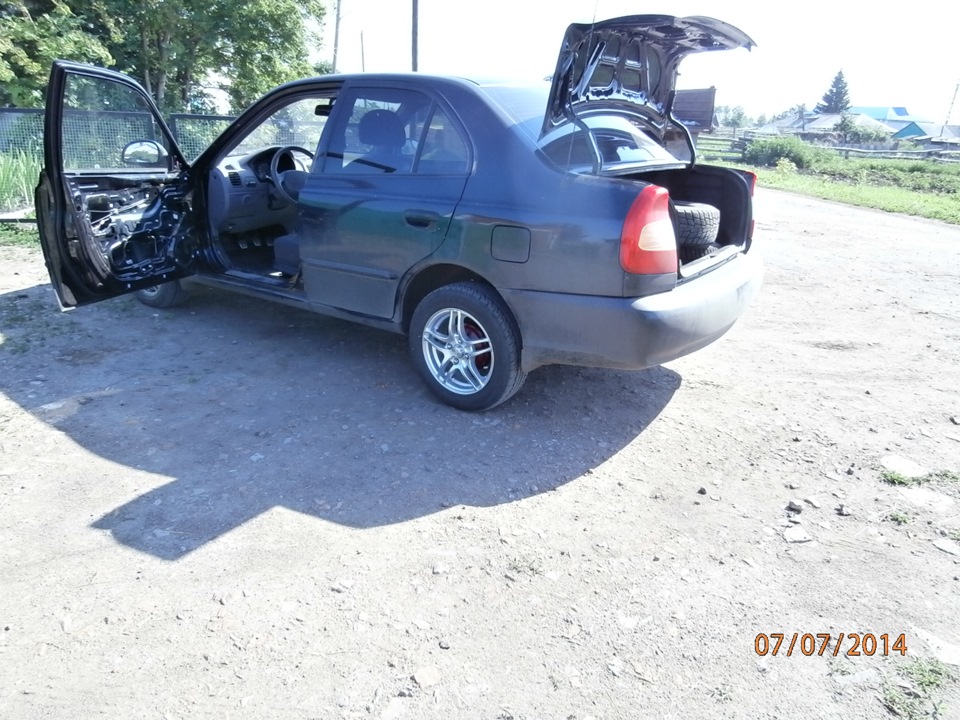 Каяба excel-g + Фобос усиленные = разочарование — Hyundai Accent (2G ...