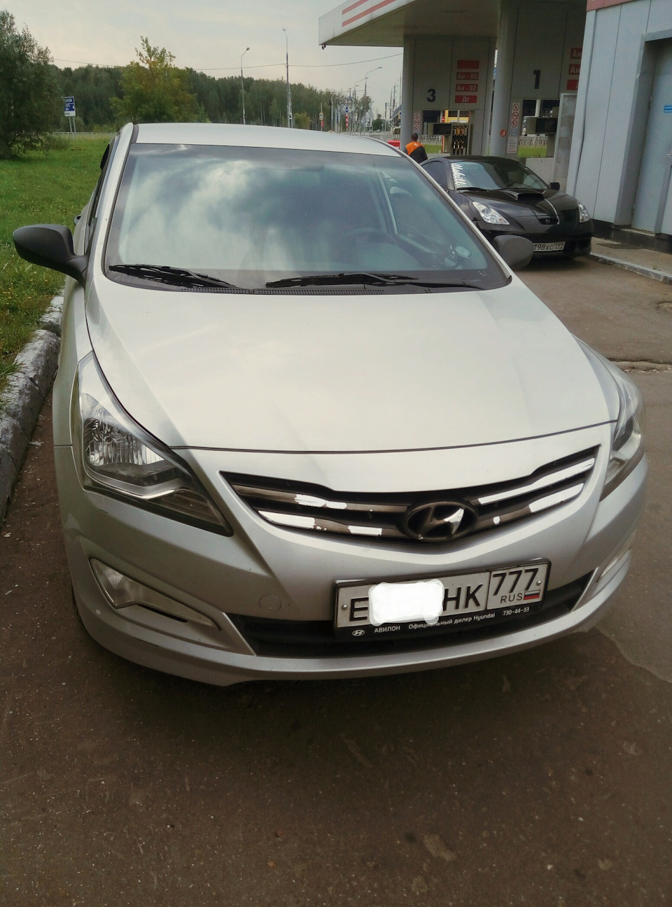 Пятнистый зверь)) — Hyundai Solaris, 1,4 л, 2015 года | просто так | DRIVE2