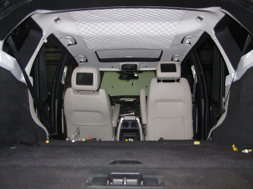 Как снять потолок range rover