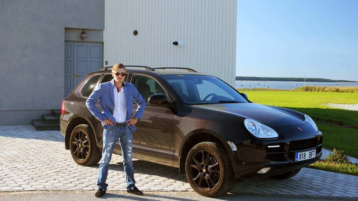 машина porsche cayenne