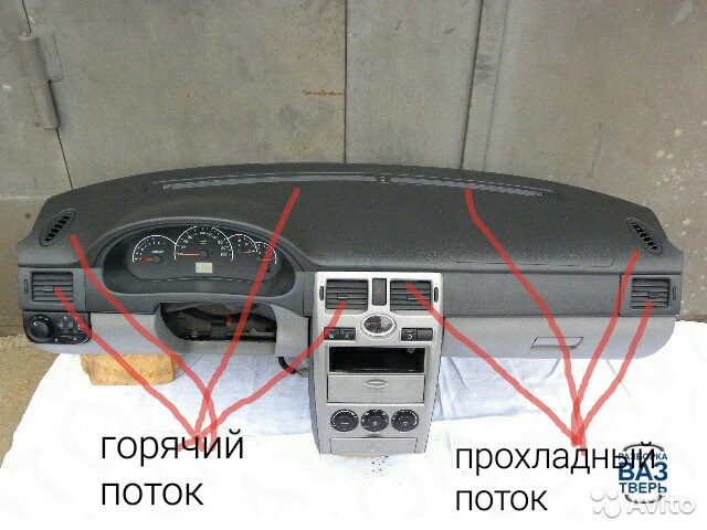 почему печка дует холодным на приоре