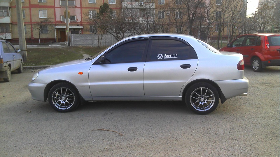 Забрал диски с покраски - ЗАЗ Sens, 1,3 л, 2011 года колёсные диски DRIVE2