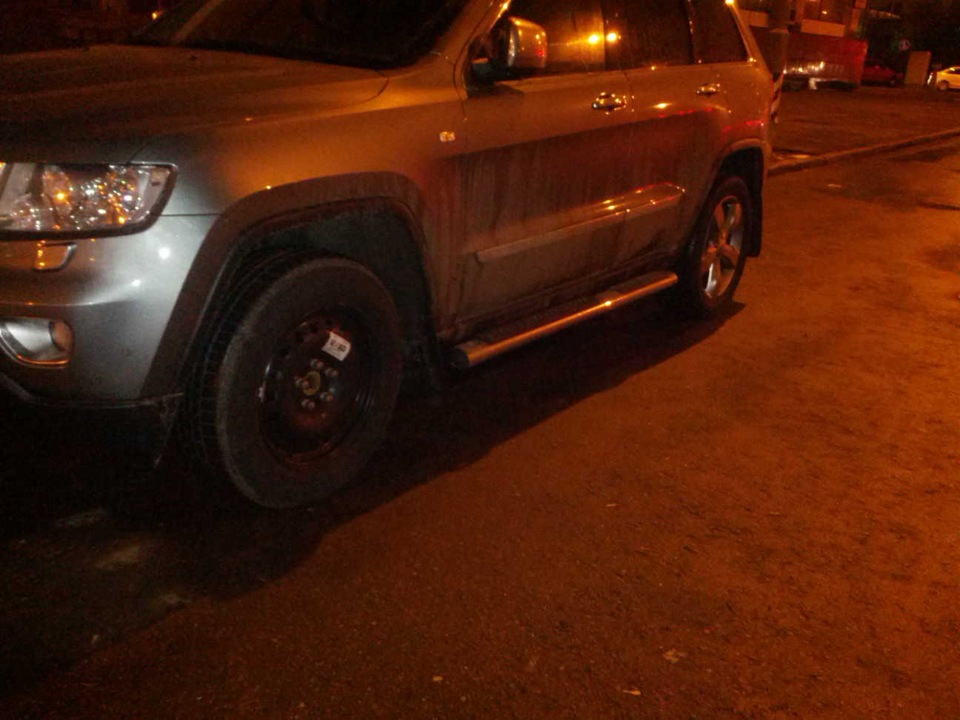 Тест-драйв запасного колеса (или ямка на 3ТК) — Jeep Grand Cherokee ...
