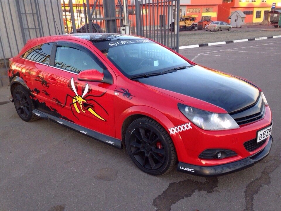 Винилография Opel Astra GTC