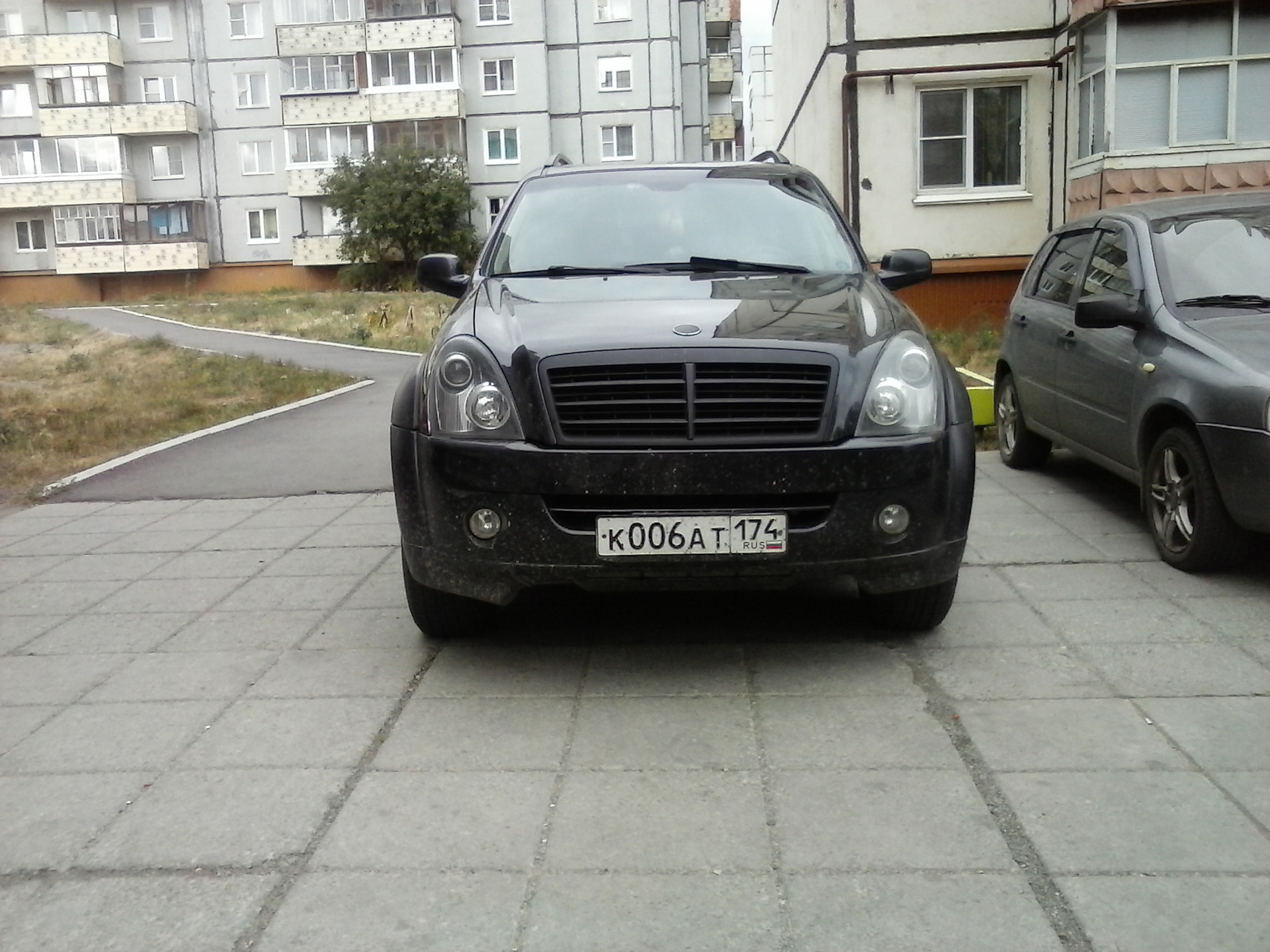 Решетка радиатора — SsangYong Rexton (2G), 2,7 л, 2007 года | стайлинг ...