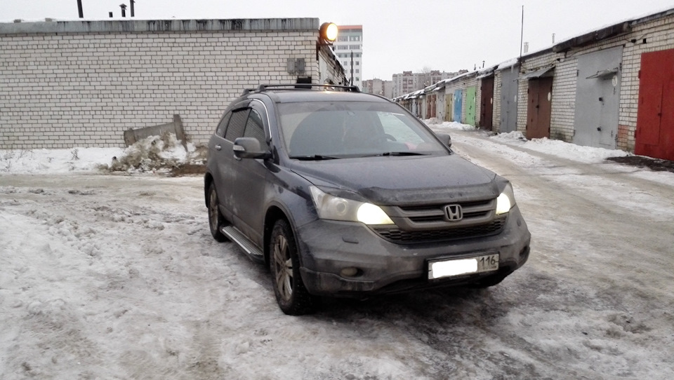 Подножки для Honda CR-V 3 (Honda CR-V III) — Honda CR-V (RE), 2 л, 2012 ...