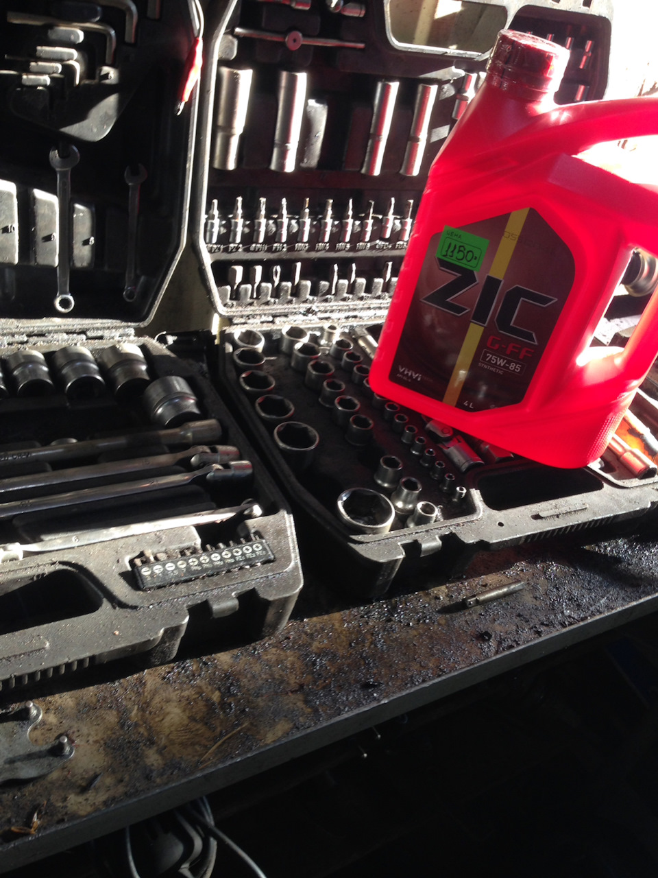 Замена масла в коробасе, или как надо раздавать на переднем приводе ...
