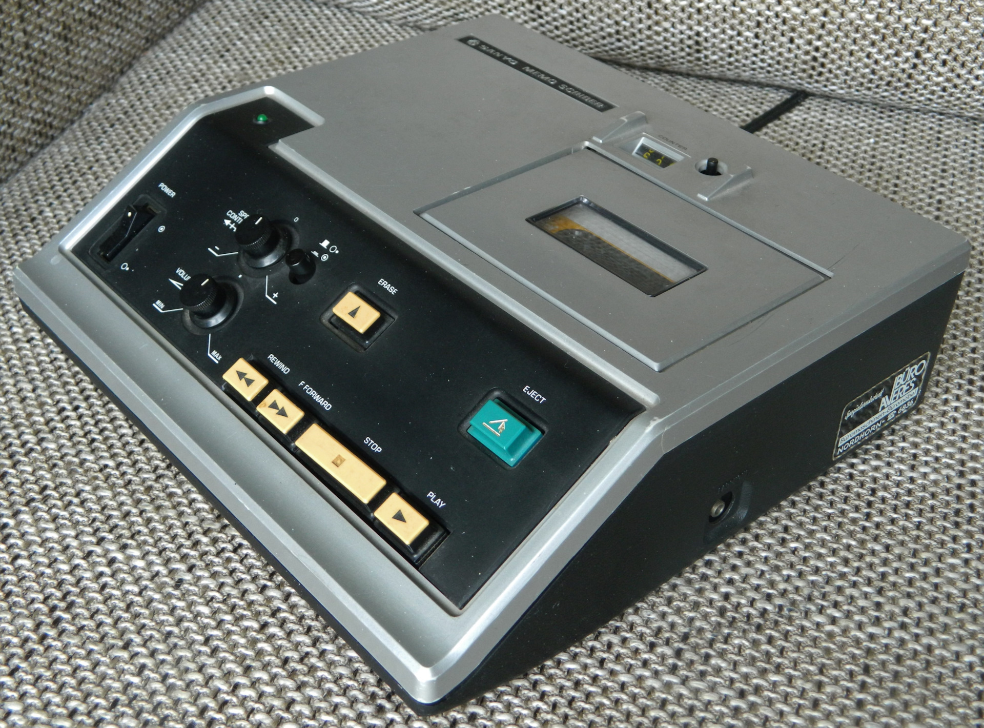 1977 Sanyo TRC 8060Z Memo Scriber Cassette Player — Сообщество «Клуб  Почитателей Кассетных Магнитофонов» на DRIVE2