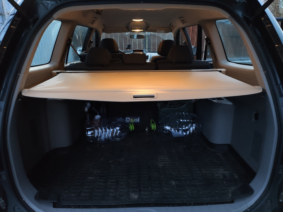 Шторка в багажник — Mitsubishi Pajero Sport (2G), 2,5 л, 2015 года ...