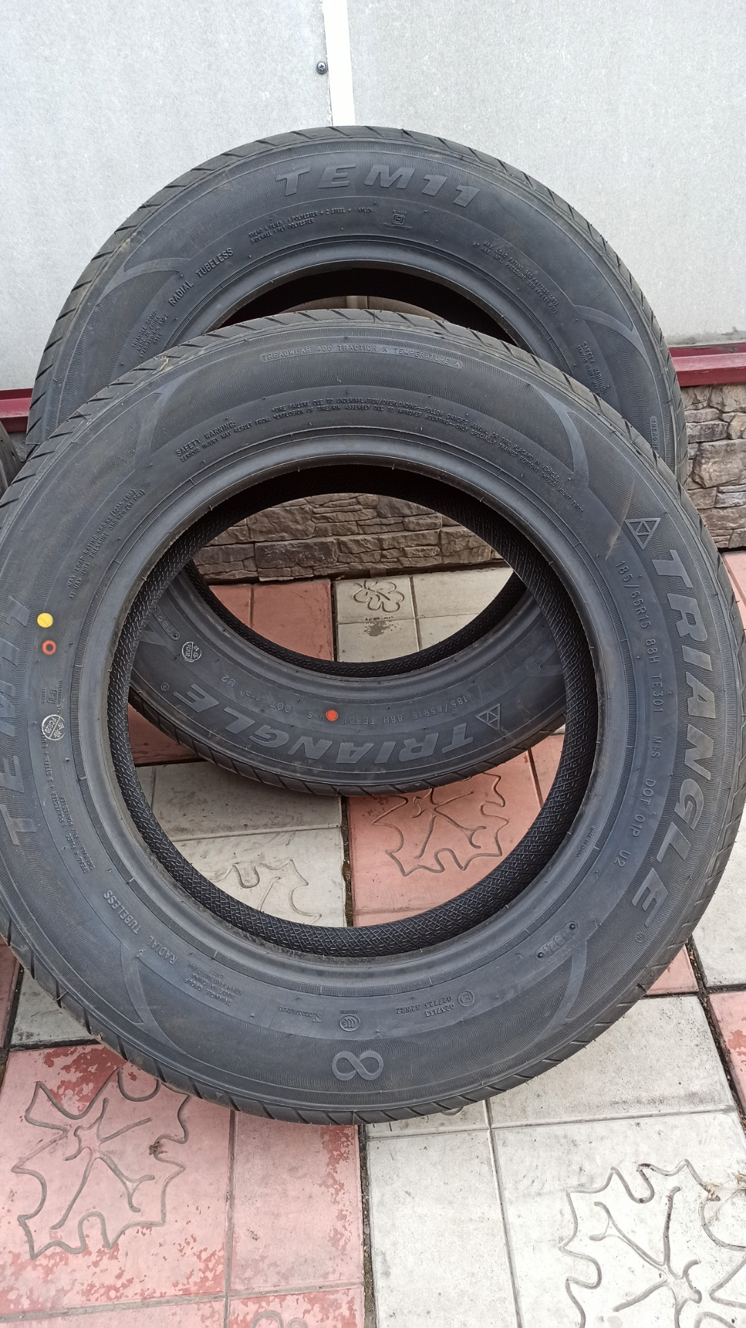 195/60 R15 <Triangle> te307, reliax Touring 88v (лето; симметр.). Triangle te307.