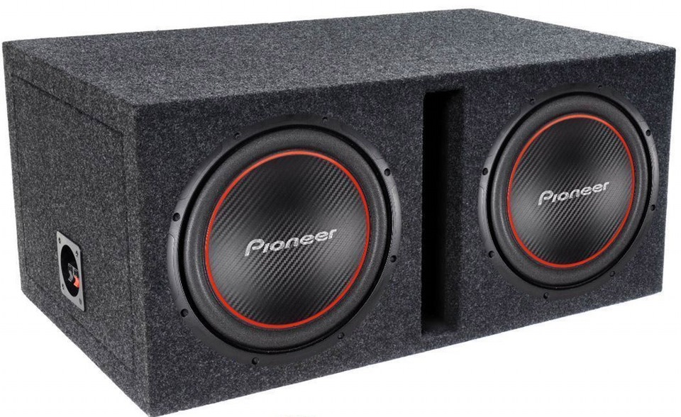 Увеличить буферизацию видео. Сабвуфер Pioneer Champion Series. Pioneer Champion Series 12. Bass Reflex сабвуфер. Буфер и две колонки.