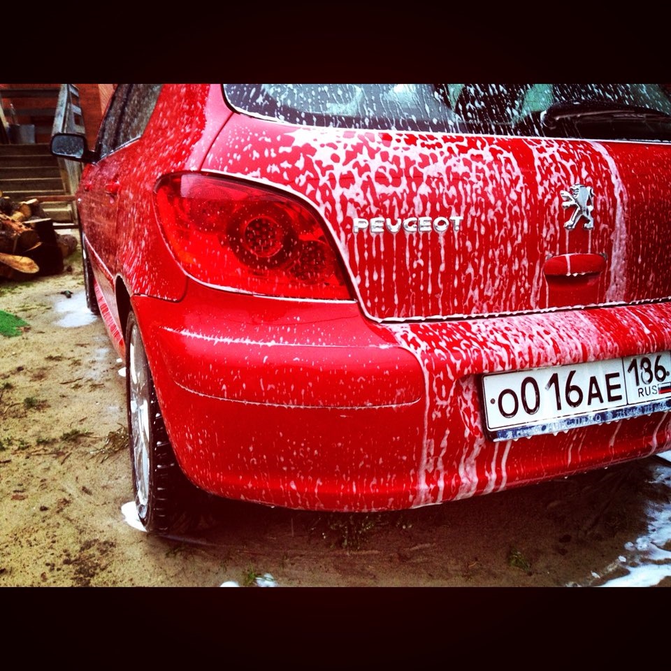Немного фото) — Peugeot 307, 1,6 л, 2007 года | мойка | DRIVE2