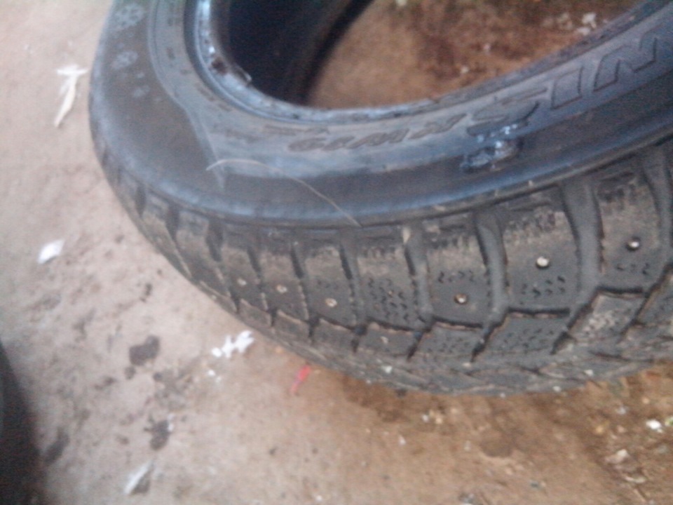 Протекторная грыжа или резина на выкид — Hyundai Getz, 1,3 л, 2004 года ...