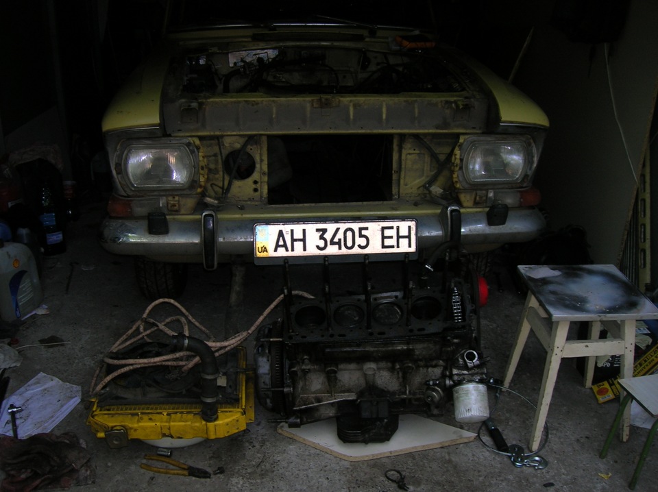 И снова замена ЦПГ — Москвич 412, 1,5 л, 1975 года | поломка | DRIVE2