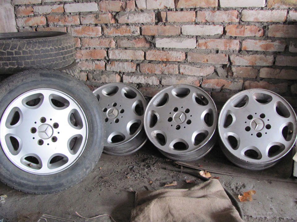 Ромашки R15 — Mercedes-Benz E-Class (W124), 2,5 л, 1988 года | колёсные ...