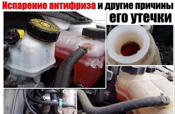 Испарение антифриза и другие причины его утечки. — DRIVE2