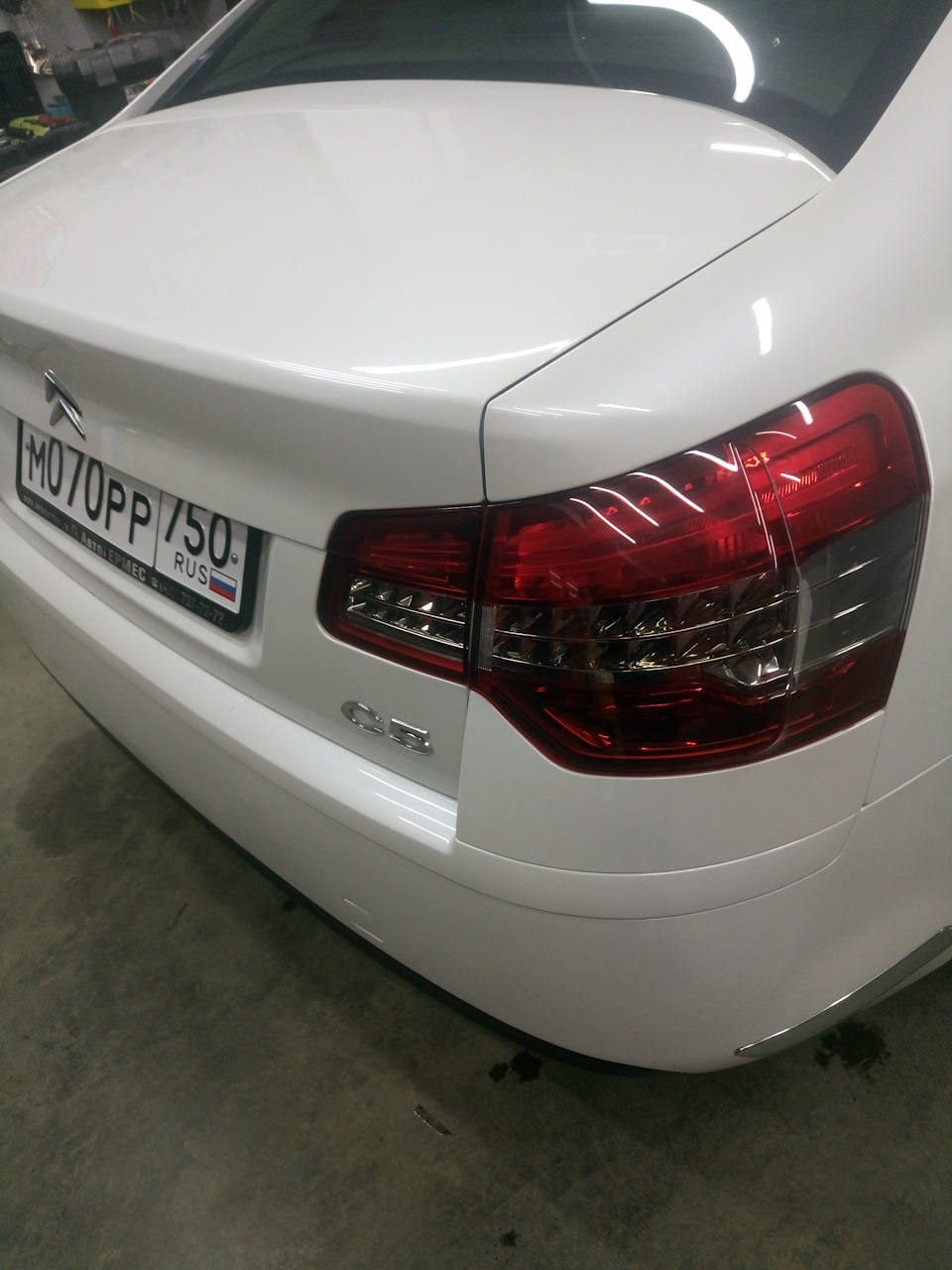 Защитная пленка на машину! — Citroen C5 (2G), 1,6 л, 2012 года ...