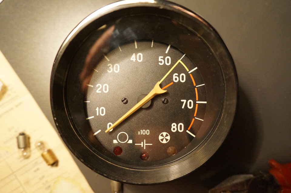 Тахометр ТХ-193 — ЗАЗ 968, 1,2 л, 1990 года | аксессуары | DRIVE2