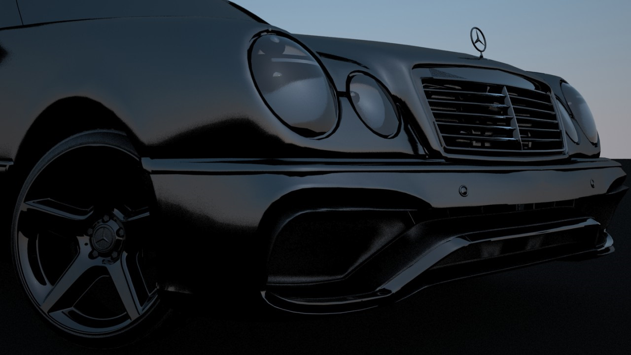 W210 Mercedes AMG e55 РѕР±РѕРё