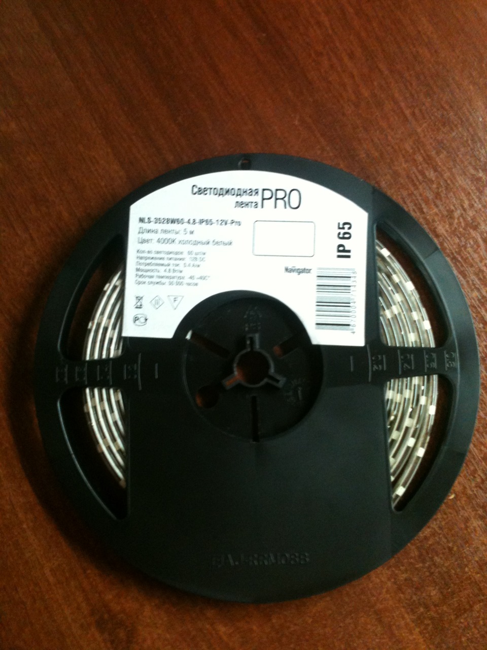 Подсветка капота часть 1 — Renault Logan (1G), 1,4 л, 2011 года ...