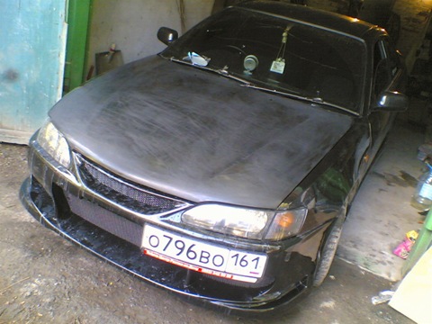 Polished the hood - Toyota Corolla Levin 16 L 1996