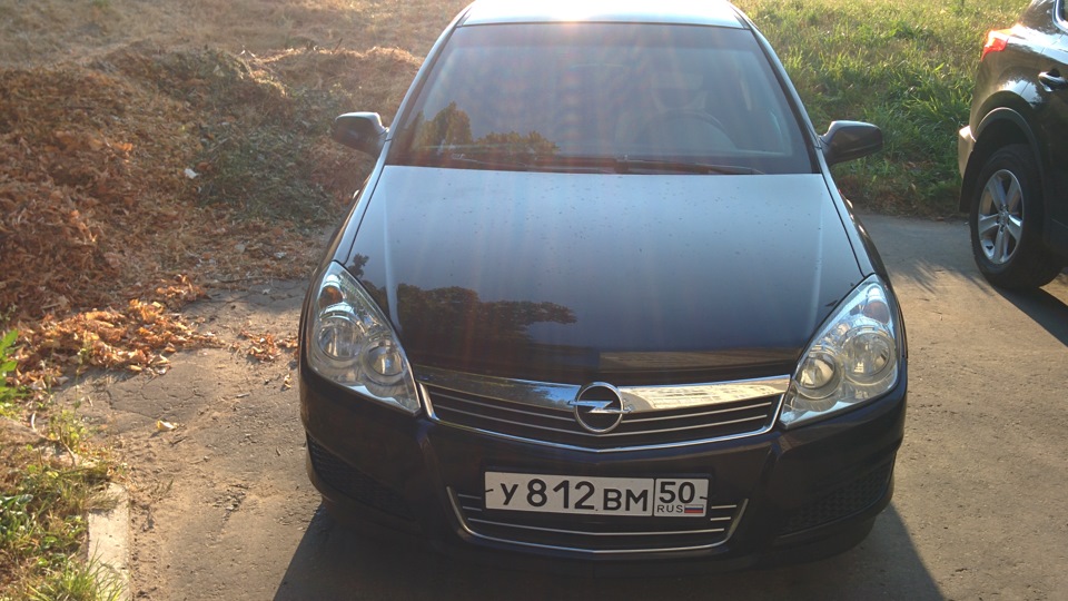 Opel Astra Черная фурия