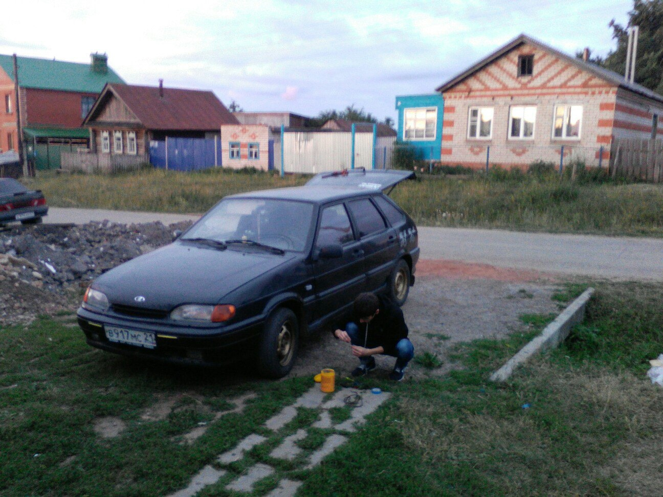 Американские габариты) — Lada 2114, 1,5 л, 2004 года | тюнинг | DRIVE2