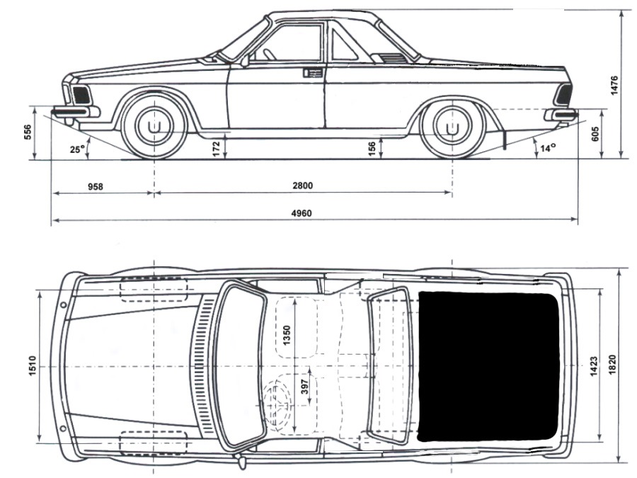 Волга клиренс. ГАЗ 3110 чертеж. Габариты ГАЗ 31105 Волга.