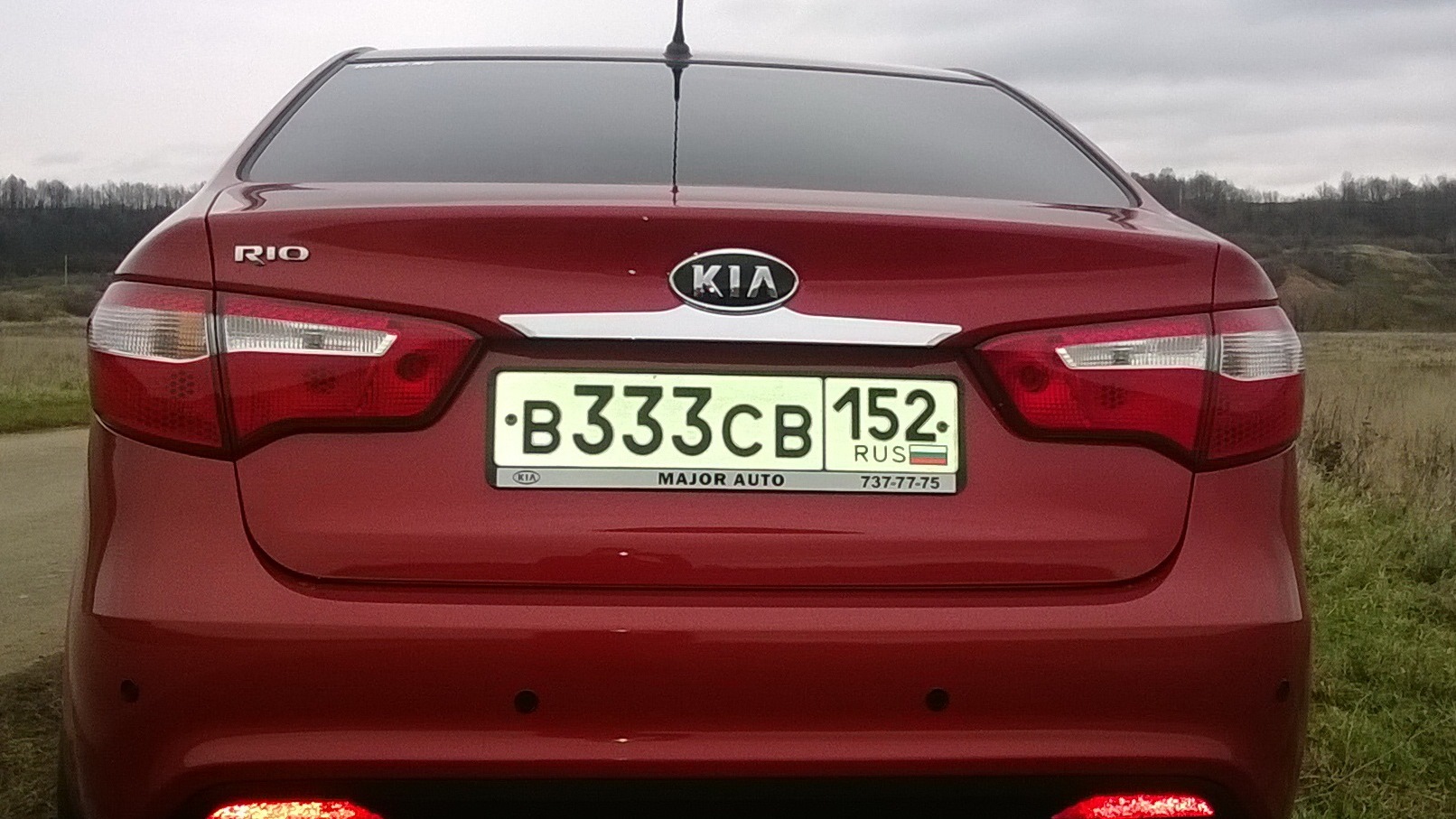 KIA Rio (3G) 1.6 бензиновый 2012 | Red Fox на DRIVE2