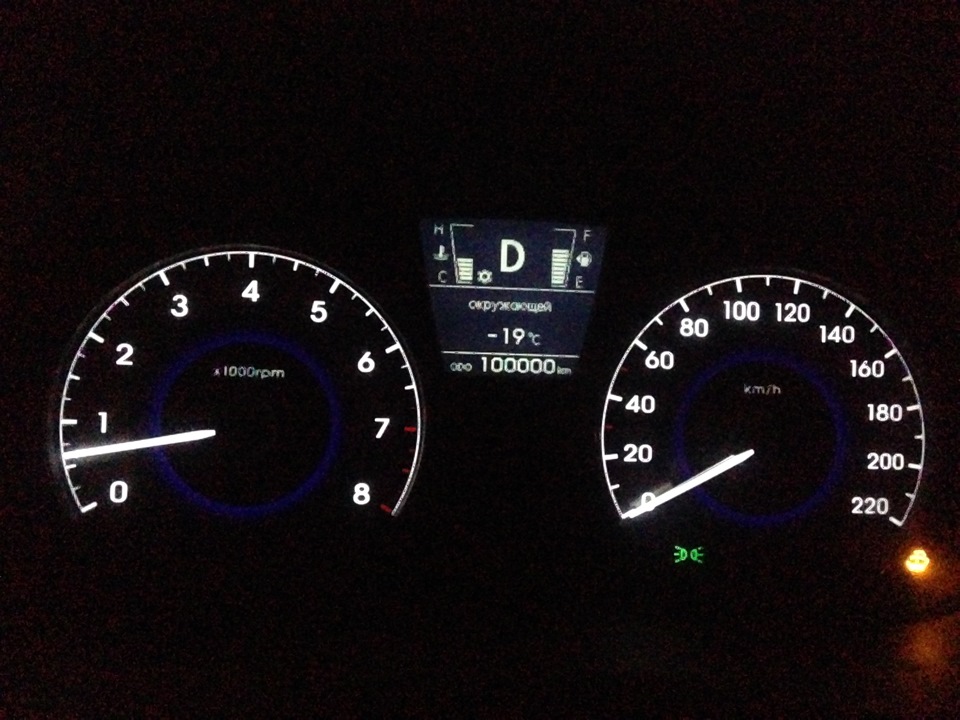 А вот и 100 т.км. — Hyundai Solaris, 1,6 л, 2012 года | наблюдение | DRIVE2