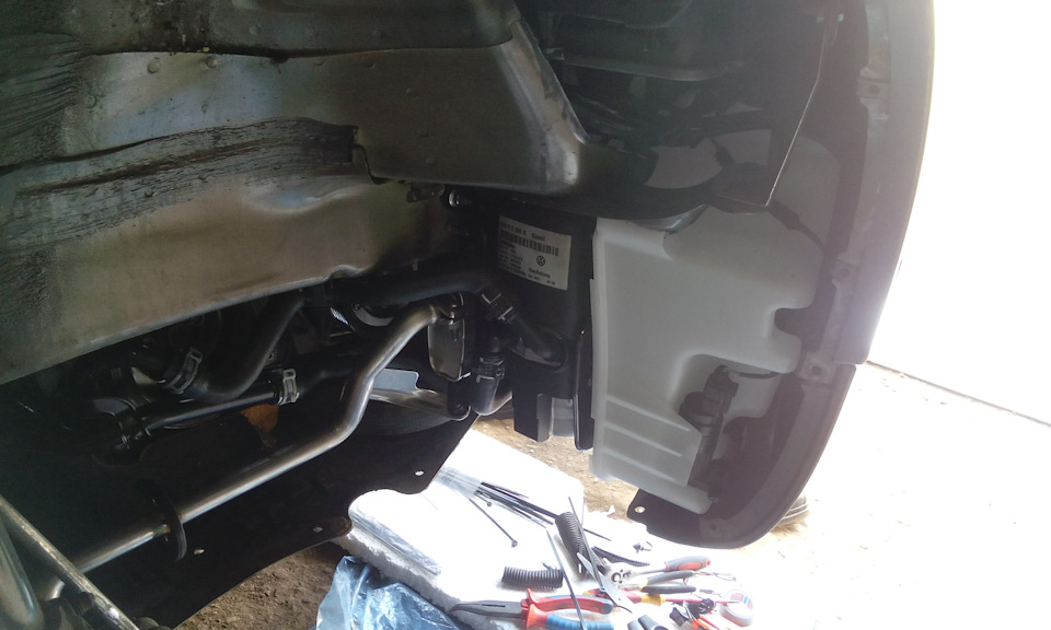 Вид немного сзади — все встает идеально — Skoda Yeti