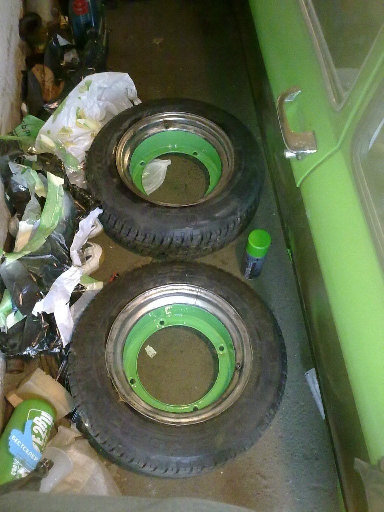 Колеса — ЗАЗ 968, 1,2 л, 1983 года | колёсные диски | DRIVE2